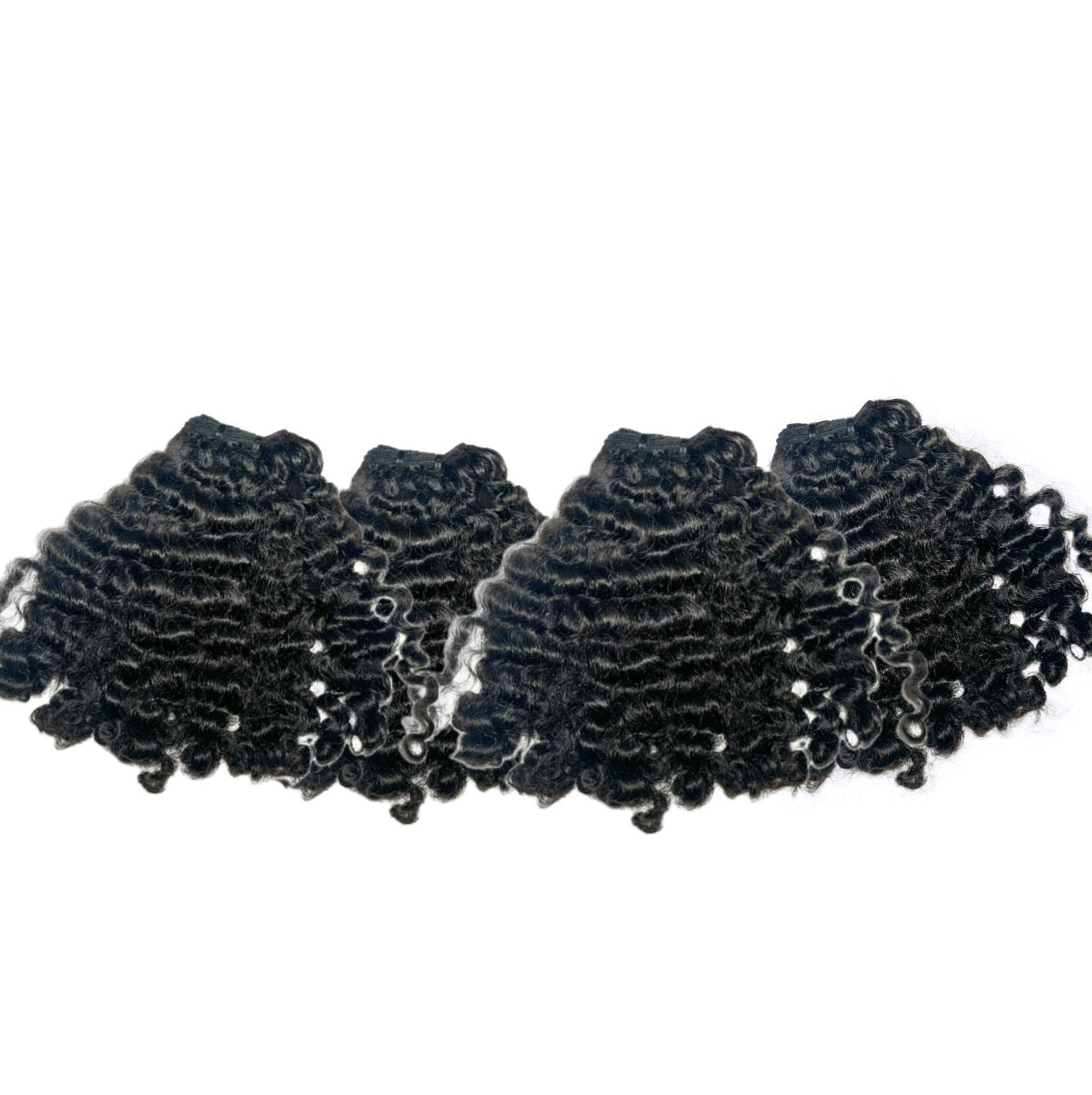 (4)Bundle deal - Curly Indian