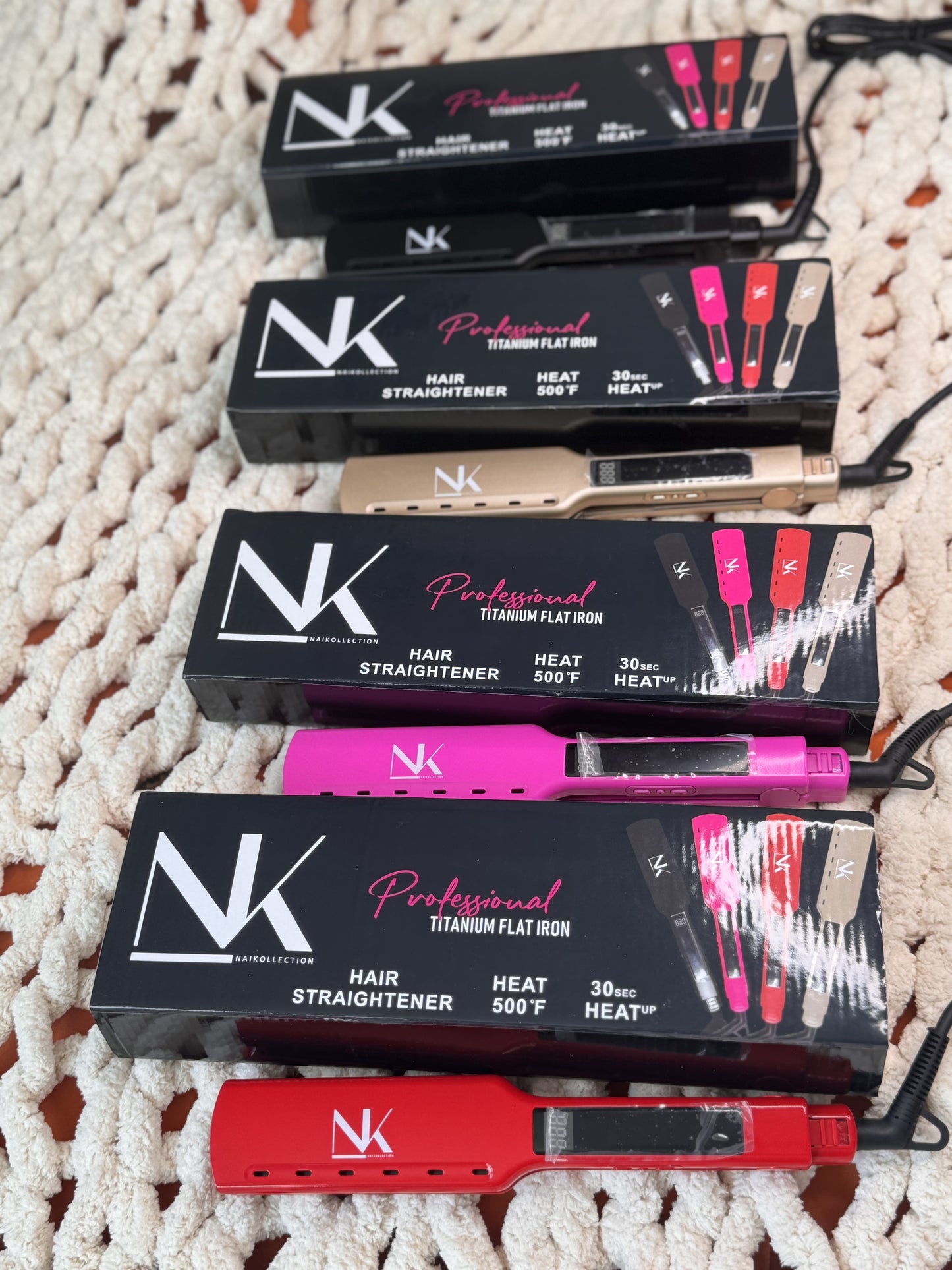 NK Titanium Flat Iron