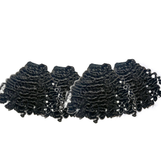 (4)Bundle deal - Curly Indian