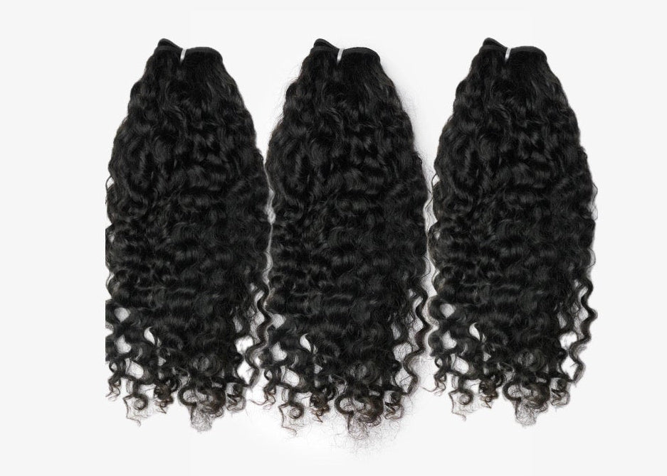 (3)Bundle deal - Curly Indian