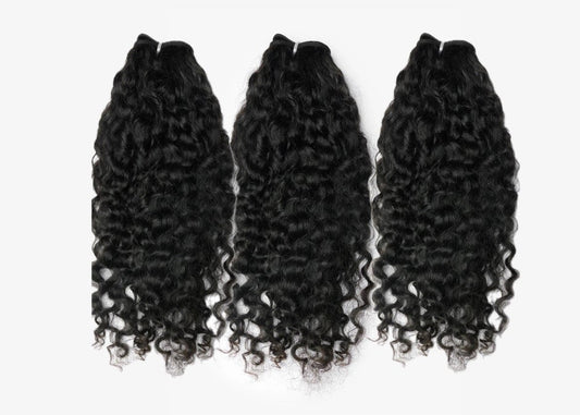 (3)Bundle deal - Curly Indian
