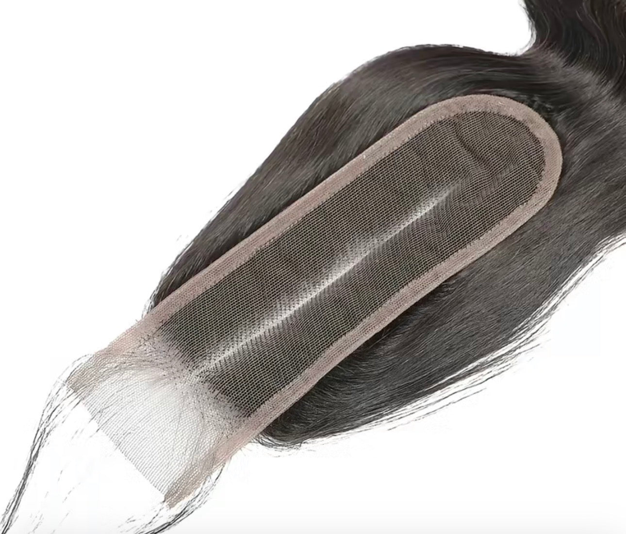 RAW Indian Straight HD closure - 2x6, 5x5, 6x6, 7x7
