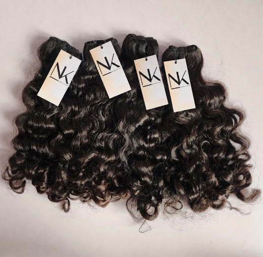 (4)Bundle deal - Curly Indian