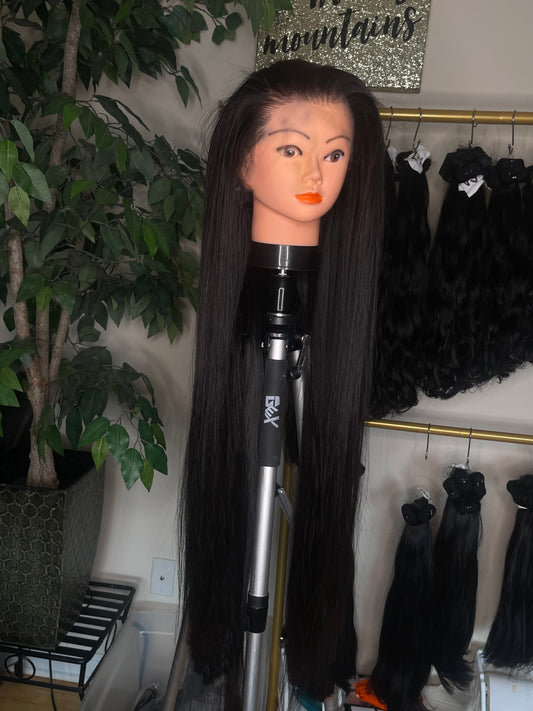 30" Raw Vietnamese 13x6 HD Frontal Wig